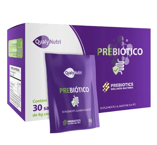Prebiotico, 30 Saches, 8g Cada, Qualynutri