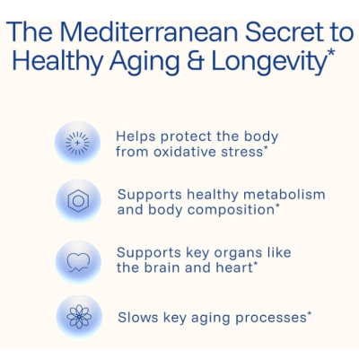 Hidroxitirosol Extreme com Olea25, Antioxidante Poderoso, 90 Cápsulas, ProHealth Longevity