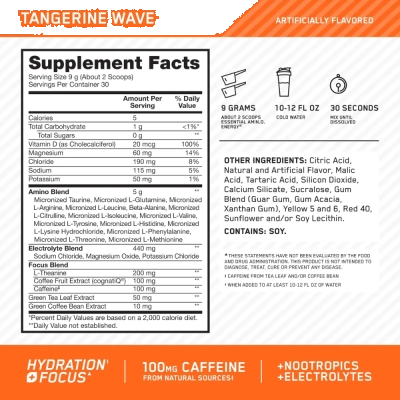 Essential AMINO Energy, Sabores, 30 Porções, Optimum Nutrition