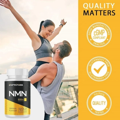 Pastilhas Enprotess NMN (mononucleotídeo de nicotinamida) 500 mg, 120 Pastilhas - Enprotess