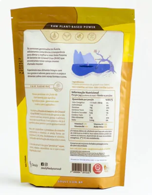 Proteína de Semente de Girassol, 340g, Souly