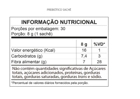 Prebiotico, 30 Saches, 8g Cada, Qualynutri