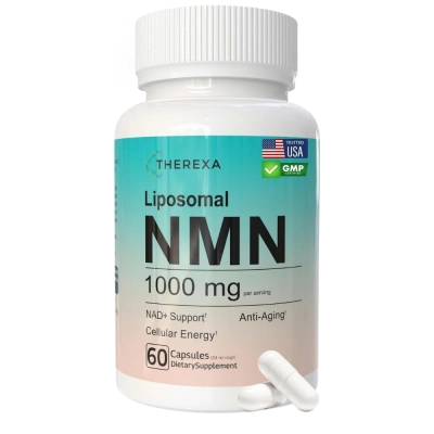 NMN 1000mg, Disposição, Energia Mental e Bem-Estar Diário, 60 Cápsulas, Therexa NMN 1000mg, Disposição, Energia Mental e Bem-Estar Diário, 60 Cápsulas, Therexa
