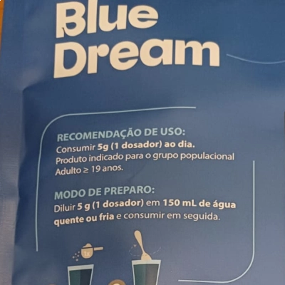 Blue Dream Suplemento Alimentar em Pó, Maracujá, 250g, Qualynutri