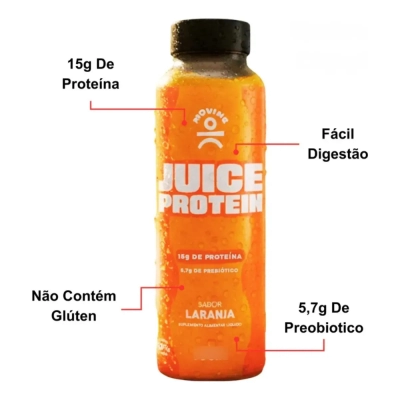 3 Unidades Moving Juice Protein, 300ml (15g de Proteína), Moving