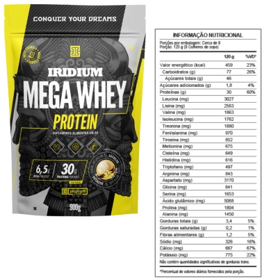 Mega Whey Protein, 900g, Iridium Labs