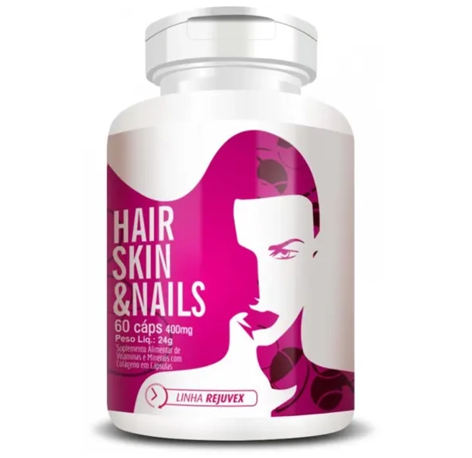 Hair Skin & Nails Mulher, 60 Cápsulas, Flora Nativa