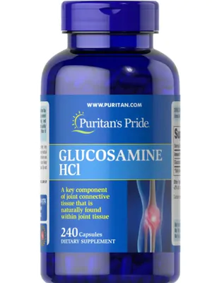 Glucosamina HCl, 680mg,  240 Cápsulas, Puritan's Pride