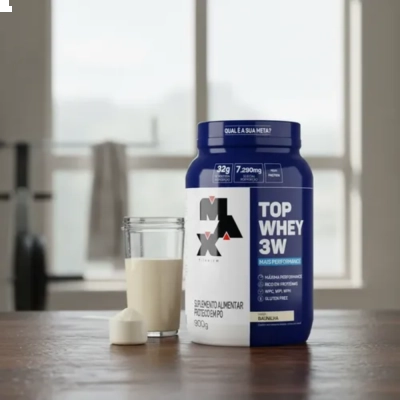 Top Whey 3W + Performance, 900g, Max Titanium