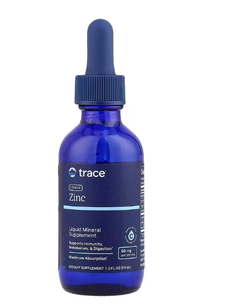 Zinco Iônico, 50mg, 59ml, Trace Minerals
