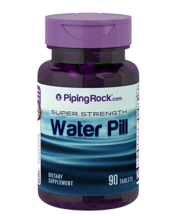 Water Pill, 90 Comprimidos, Pipingrock