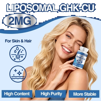 GHK-CU, Peptídeo de Cobre, 2mg, 120 Cápsulas, Trawecual