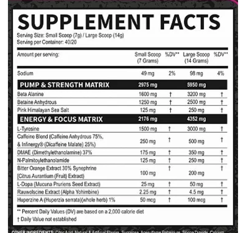 Pré treino, Venom Inferno, 280g, Dragon Pharma