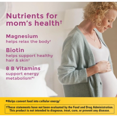 Pré-Natal com Ácido Fólico e DHA, 90 Cápsulas, Nature Made