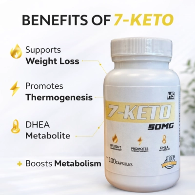 7-Keto DHEA 50mg, 100 Cápsulas, HS 