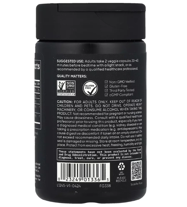 Sleep Complex, Melatonina Free, 60 Cápsulas, Sports Research