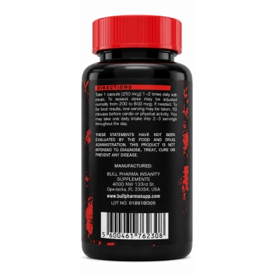  SLU-PP-332 250mcg, Definição Muscular, Energia e Queima de Gordura, 60 Cápsulas Bull Pharma