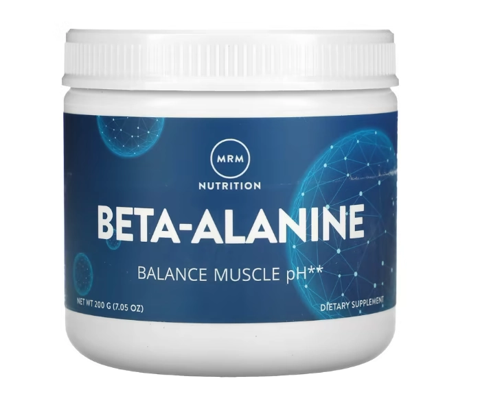 Beta Alanina, 1600mg,  200g em Pó, MRM