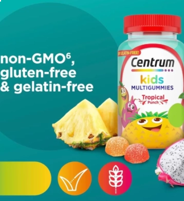 Centrum Kids, 150 Gomas Sabor Ponche Tropical
