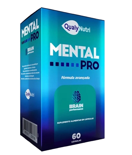 Mental Pro 500mg, 60 Cápsulas, QualyNutri