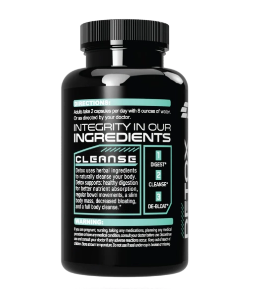 Detox Total Cleanz, 60 Cápsulas, ECsports