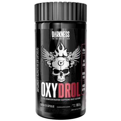 Oxydrol Ultra Concentrado de Cafeína, 400 mg, 120 Cápsulas, Darkness