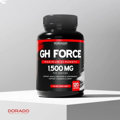 Gh Force, Men e Women, 1500mg, 120 Cápsulas, Dorado