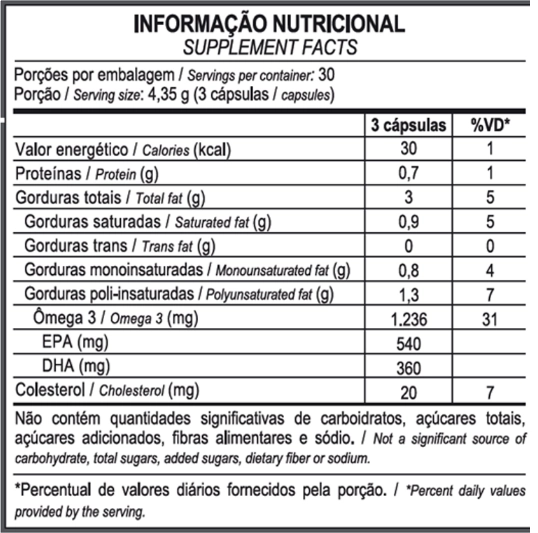 Ômega 3, Livre de metais pesados, EPA 540/ DHA 360, 90 Cápsulas, Max Titanium