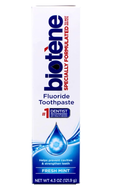 Creme Dental Biotene, Fresh Mint Original, 121,9g, GSK