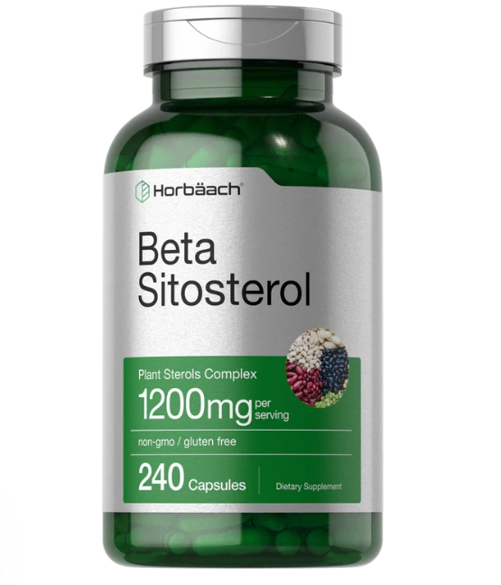 Beta Sitosterol, 1200mg, 240 Cápsulas, Horbaach