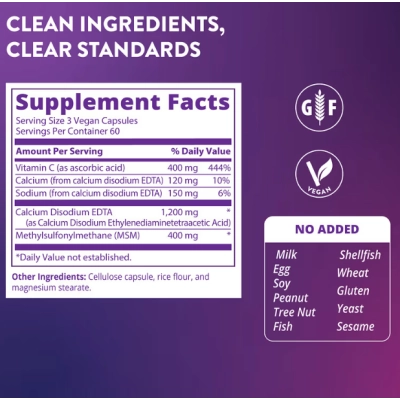 Cardio Chelate com EDTA, Para Saúde Cardiovascular, 180 Cápsulas, MRM Nutrition