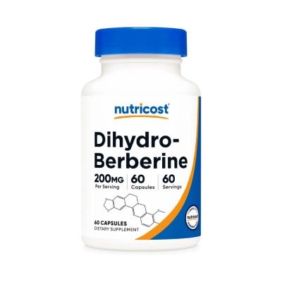 Dihydroberberine 200mg, 60 Cápsulas, Nutricost