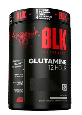 Glutamina 12 Hour, 300g, BLK Performance