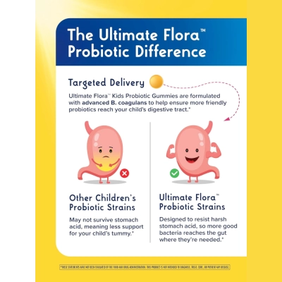 Probiótico Kids, Digestivo e Imunológico, 2 Bilhões, 60 Gomas, Renew Life