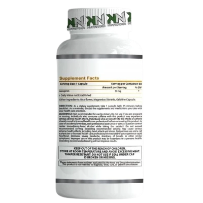 Laxogenin, Saponina Estereoidal,60 Cápsulas, KN Nutrition