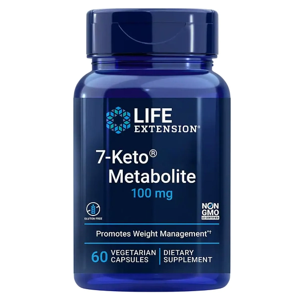 7-Keto DHEA Metabolite, 100mg, 60 Cápsulas, Life Extension