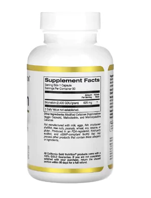Bromelaína, 625mg, 90 Cápsulas, California Gold Nutrition