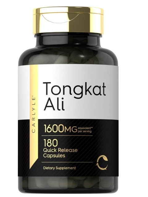 Tongkat ali 1600mg, 180 Cápsulas, Carlyle