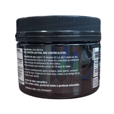 Beta-Alanine Sem Sabor, 100G - Black Skull