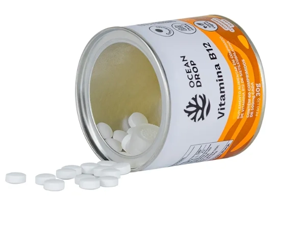 Vitamina B-12, 60 Comprimido, Ocean Drop