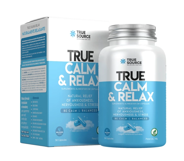 True Calm Relax, 90 Capsulas, True Source