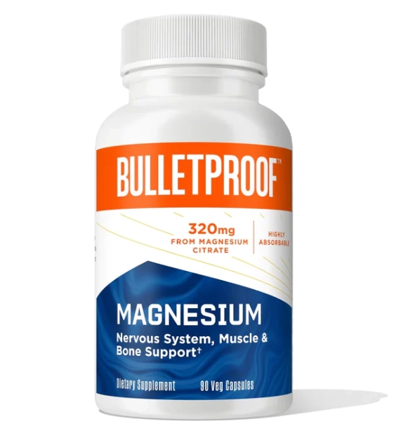 Magnésio, 320mg, 90 Softgels, Bulletproof