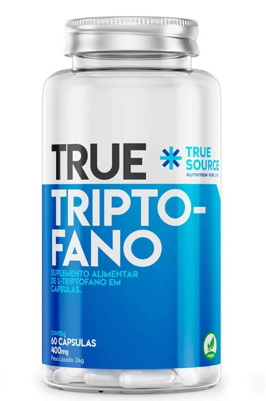 True Triptofano, 60 Cápsulas, True Source