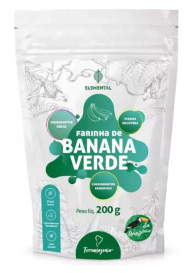 Farinha de Banana Verde, 200g, Terramazonia
