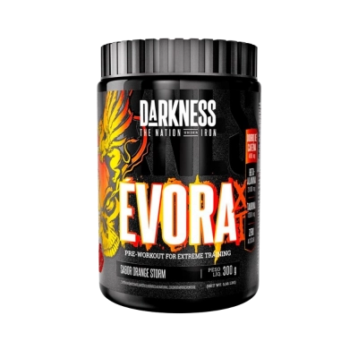 Pré Treino Evora XT, Sabores, 300G, Darkness