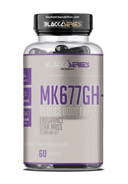 MK-677 12,5mg, 60 Cápsulas, Black Series