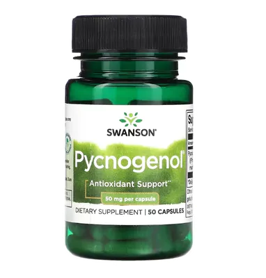 Pycnogenol, 50mg, 50 Cápsulas, Swanson