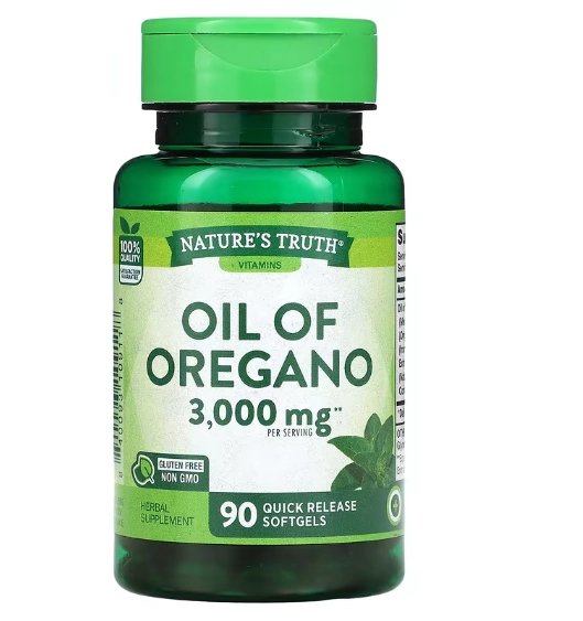 Óleo de Orégano, 3.000mg, 90 Cápsulas, Nature's Truth