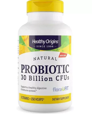Probiótico 30 bilhões de UFC, 150 Cápsulas, Healthy Origins