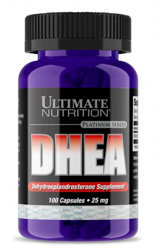 DHEA 25mg, 100 Cápsulas, Ultimate Nutrition